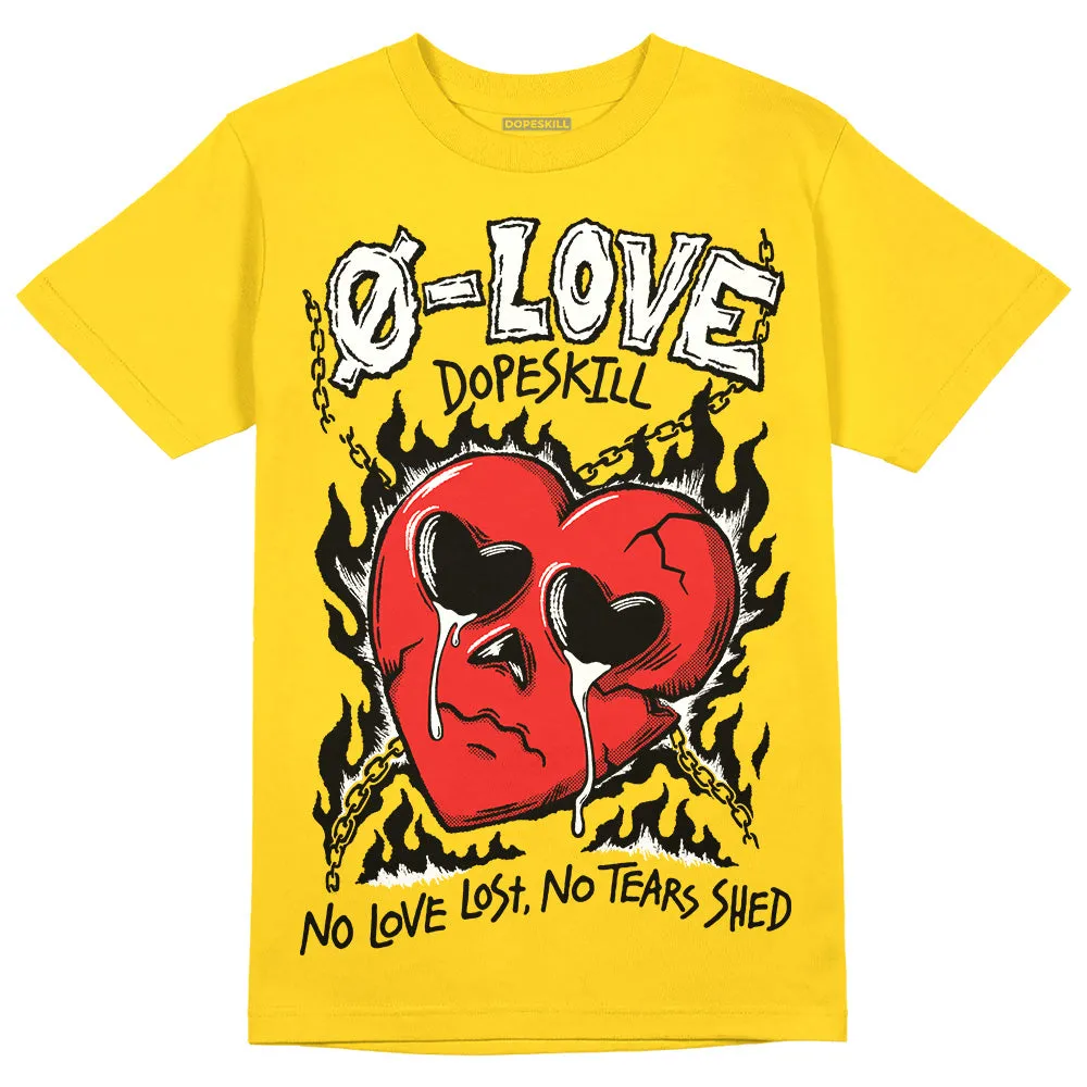Yellow Collection DopeSkill Gold T-shirt Crying Heart Graphic sold by DopeSkill