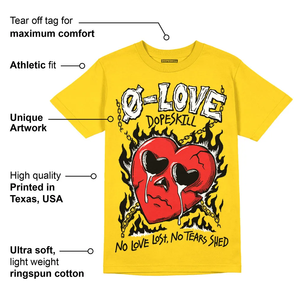 Yellow Collection DopeSkill Gold T-shirt Crying Heart Graphic sold by DopeSkill product image thumbnail 2