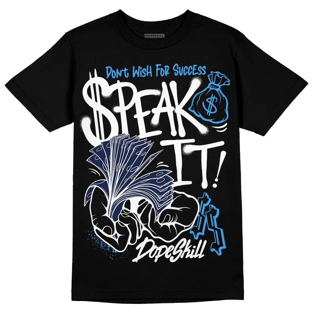 AJ Spizike White Obsidian DopeSkill T-Shirt Speak It Graphic sold by DopeSkill product image thumbnail 2