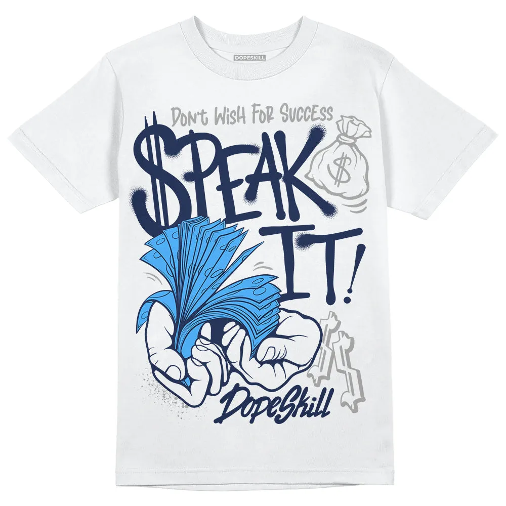 AJ Spizike White Obsidian DopeSkill T-Shirt Speak It Graphic sold by DopeSkill