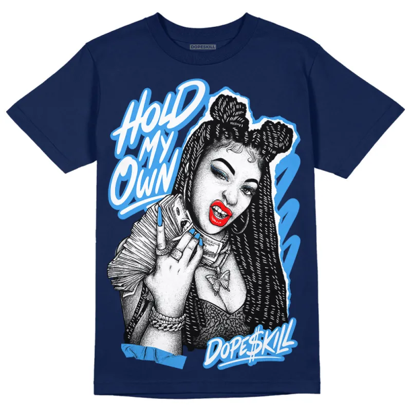 Midnight Navy 3s DopeSkill Navy T-shirt New H.M.O Graphic sold by DopeSkill