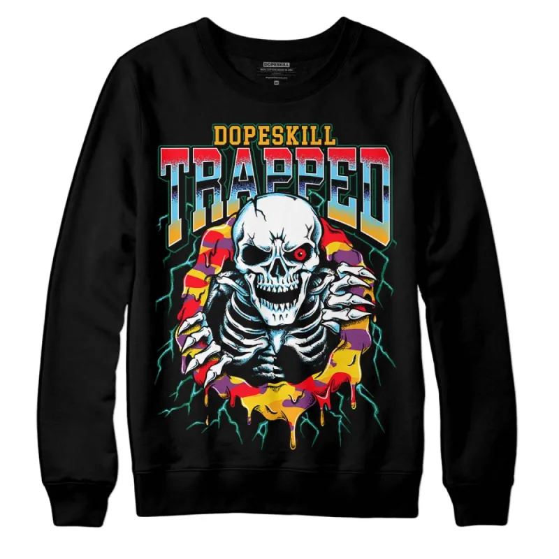 GS 'Six Championships' 1s DopeSkill Sweatshirt Trapped Halloween Graphic sold by DopeSkill