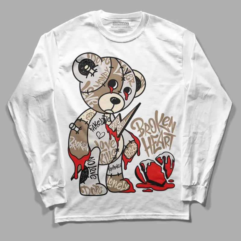 Sail 5s DopeSkill Long Sleeve T-Shirt Broken Heart Graphic sold by DopeSkill
