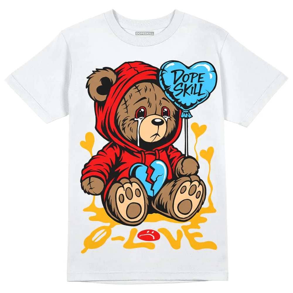 Red Collection DopeSkill T-Shirt Broken Bear Graphic sold by DopeSkill product image thumbnail 2