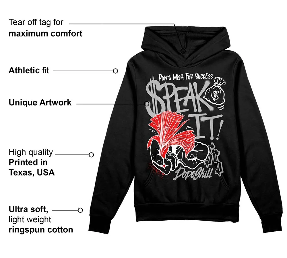 Shadow 1s DopeSkill Hoodie Sweatshirt Speak It Graphic sold by DopeSkill product image thumbnail 3