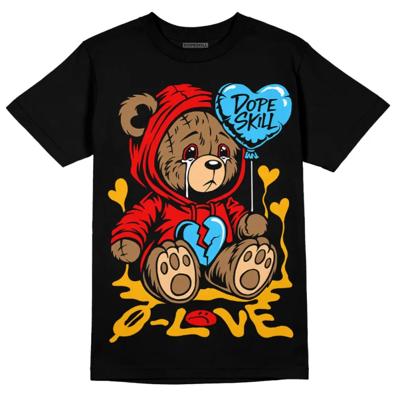 Red Collection DopeSkill T-Shirt Broken Bear Graphic sold by DopeSkill