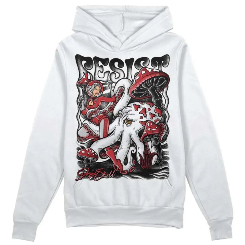 Red Taxi 12s DopeSkill Hoodie Sweatshirt Resist Graphic sold by DopeSkill