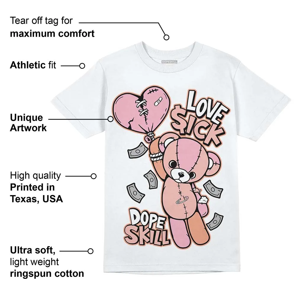 Legend Pink 11s DopeSkill T-Shirt Love Sick Graphic sold by DopeSkill product image thumbnail 3