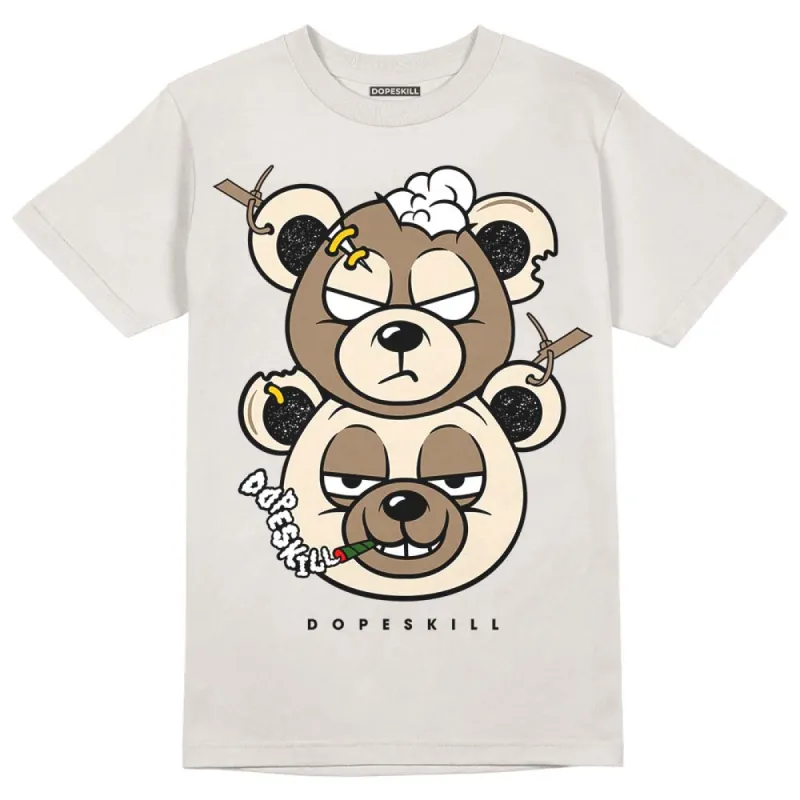 Sail 5s DopeSkill Sand T-shirt New Double Bear Graphic sold by DopeSkill