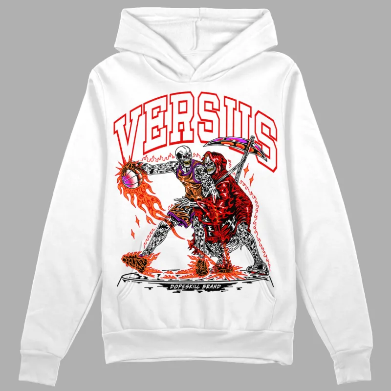 Red Cement 4S DopeSkill Hoodie Sweatshirt VERSUS Graphic sold by DopeSkill