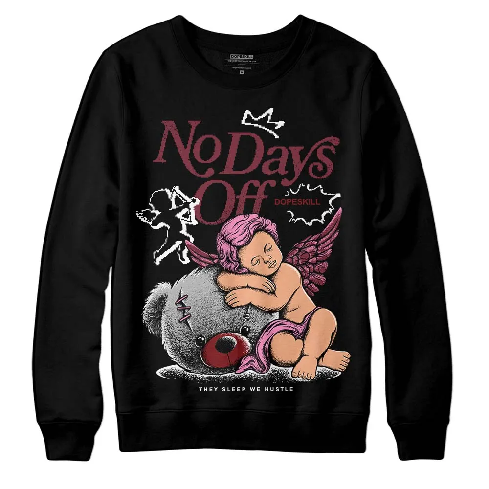 Team Red 1s DopeSkill Sweatshirt New No Days Off Graphic sold by DopeSkill product image thumbnail 2