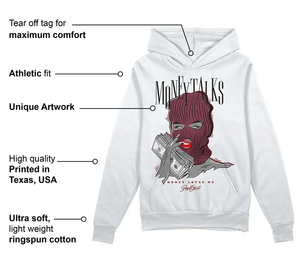 Team Red 1s DopeSkill Hoodie Sweatshirt Money Talks Graphic sold by DopeSkill product image thumbnail 3