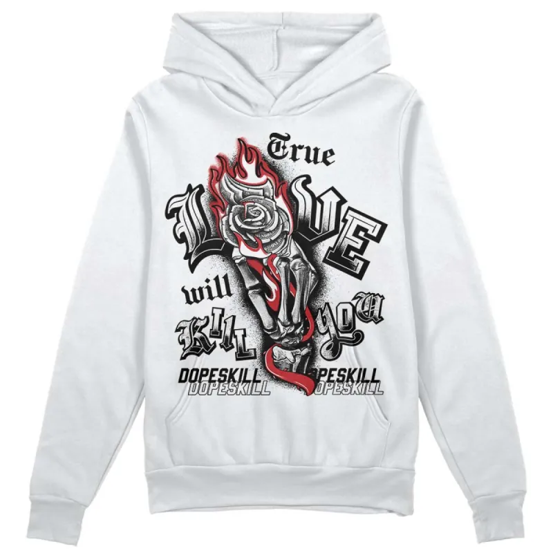 Red Taxi 12s DopeSkill Hoodie Sweatshirt True Love Will Kill You Graphic sold by DopeSkill