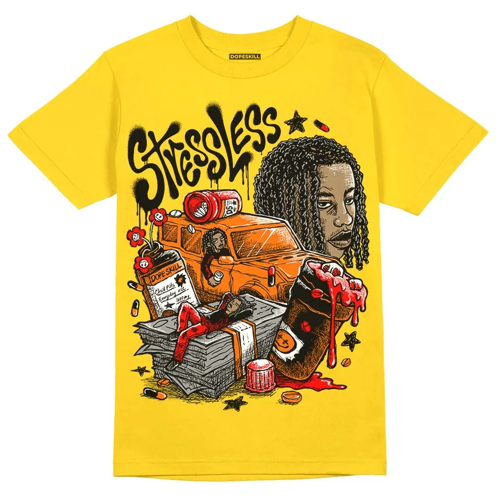 Black Tour Yellow AJ 4 Thunder DopeSkill Unisex T-Shirt Stressless Graphic sold by DopeSkill product image thumbnail 3
