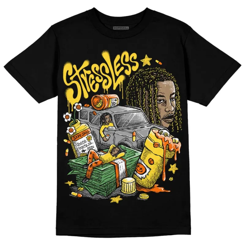 Black Tour Yellow AJ 4 Thunder DopeSkill Unisex T-Shirt Stressless Graphic sold by DopeSkill