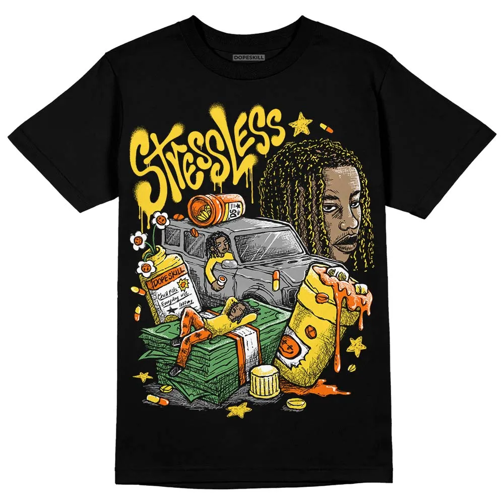 Black Tour Yellow AJ 4 Thunder DopeSkill Unisex T-Shirt Stressless Graphic sold by DopeSkill
