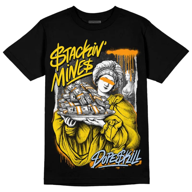 Yellow Ochre 6s DopeSkill T-Shirt Stackin Mines Graphic sold by DopeSkill