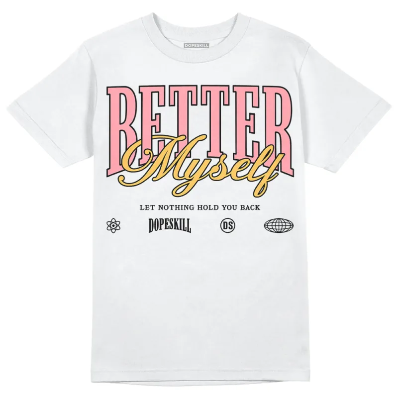 Red Stardust 3s DopeSkill T-Shirt Better Myself Graphic sold by DopeSkill