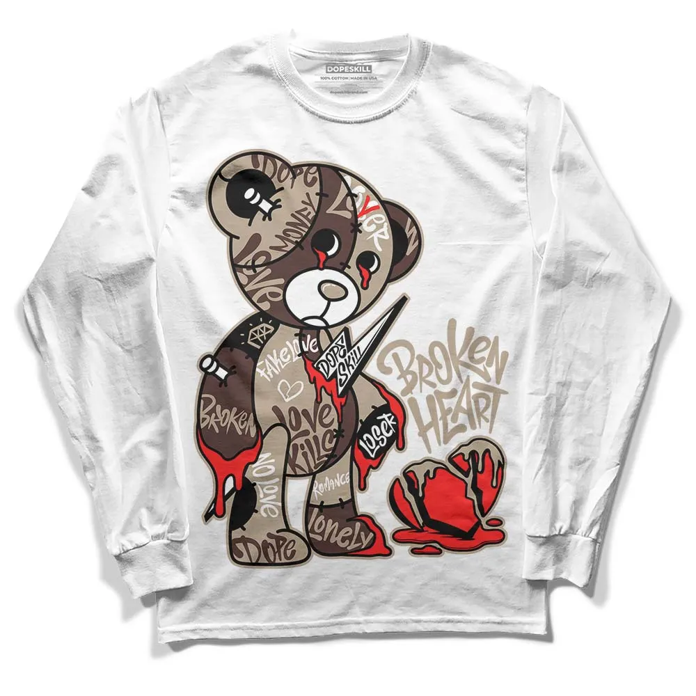 Latte 1s DopeSkill Long Sleeve T-Shirt Broken Heart Graphic sold by DopeSkill