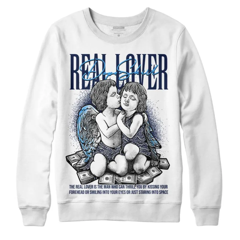 AJ Spizike White Obsidian DopeSkill Sweatshirt Real Lover Graphic sold by DopeSkill