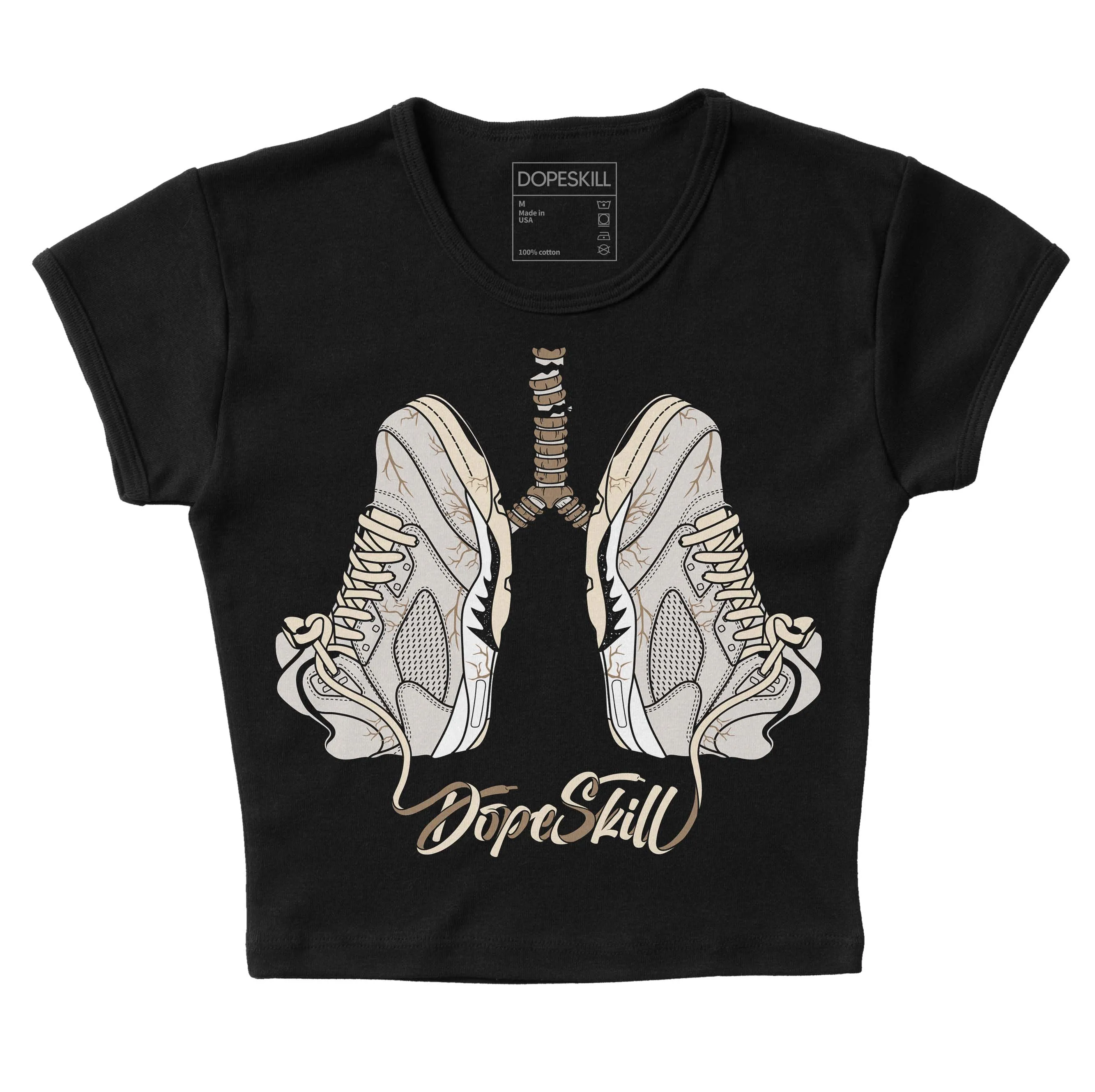 Sail 5s DopeSkill Women's Crop Top Breathe Graphic sold by DopeSkill product image thumbnail 2