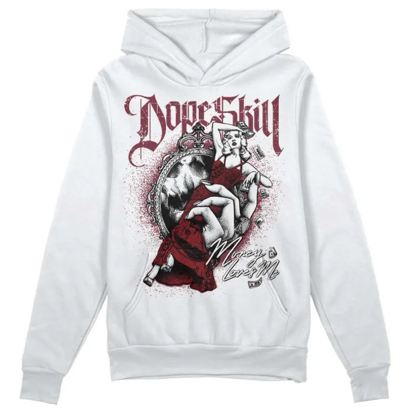 Team Red 1s DopeSkill Hoodie Sweatshirt Money Loves Me Graphic sold by DopeSkill