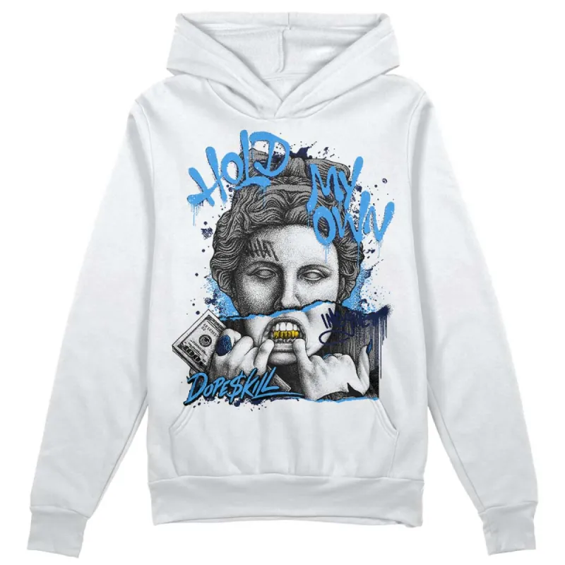 AJ Spizike White Obsidian DopeSkill Hoodie Sweatshirt Hold My Own Graphic sold by DopeSkill
