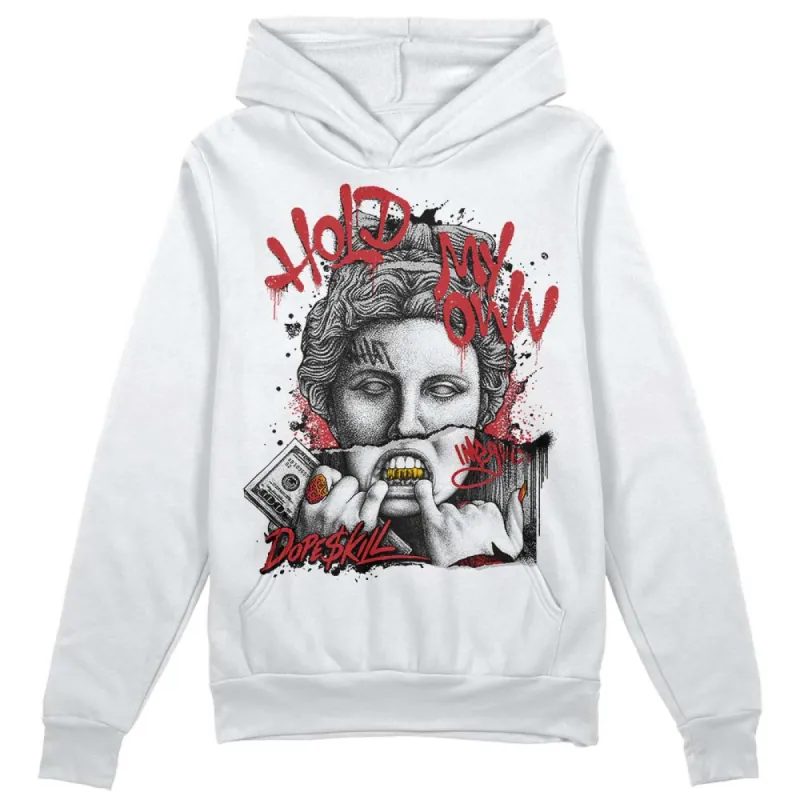 Red Taxi 12s DopeSkill Hoodie Sweatshirt Hold My Own Graphic sold by DopeSkill