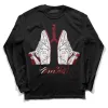 85 Metallic Burgundy 1s DopeSkill Long Sleeve T-Shirt Breathe Graphic sold by DopeSkill
