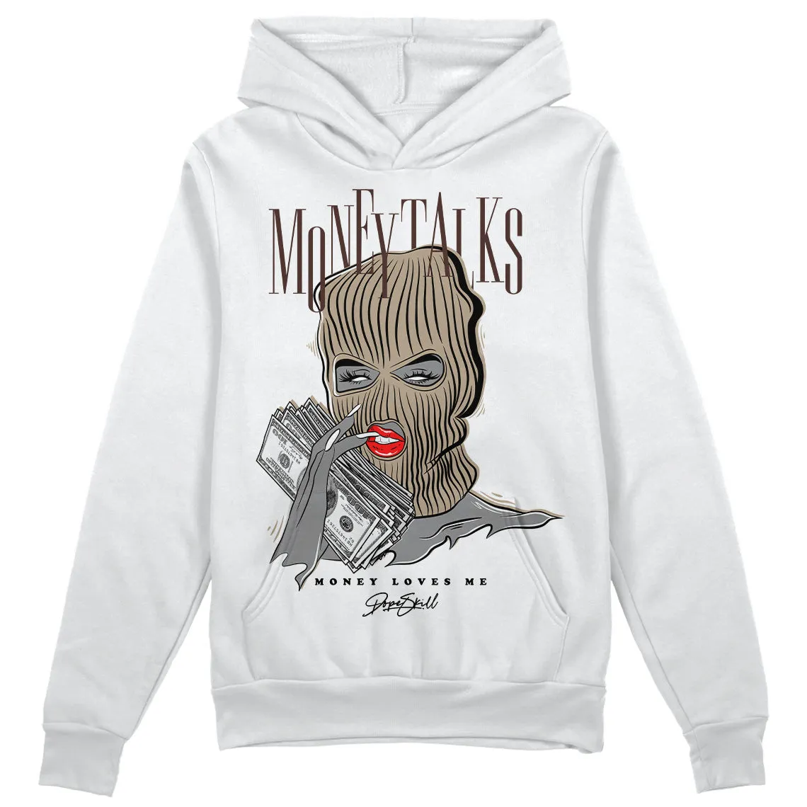 Latte 1s DopeSkill Hoodie Sweatshirt Money Talks Graphic sold by DopeSkill
