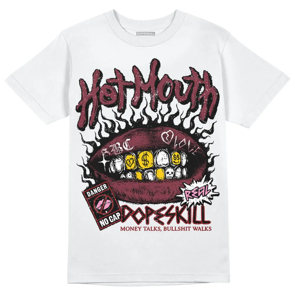 Team Red 1s DopeSkill T-Shirt Hot Mouth Graphic sold by DopeSkill