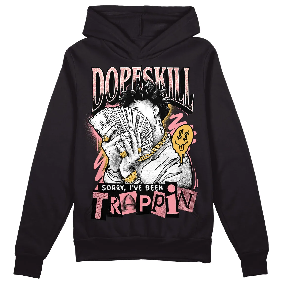 Red Stardust 3s DopeSkill Hoodie Sweatshirt Sorry I've Been Trappin Graphic sold by DopeSkill product image thumbnail 2