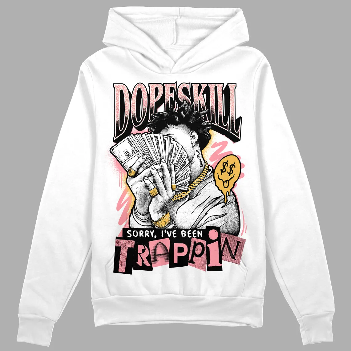Red Stardust 3s DopeSkill Hoodie Sweatshirt Sorry I've Been Trappin Graphic sold by DopeSkill