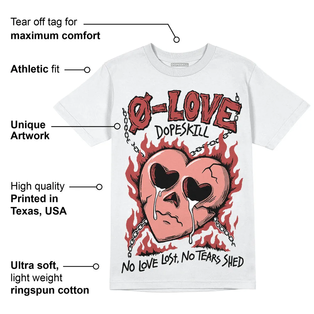 Dune Red 13s DopeSkill T-Shirt Crying Heart Graphic sold by DopeSkill product image thumbnail 3