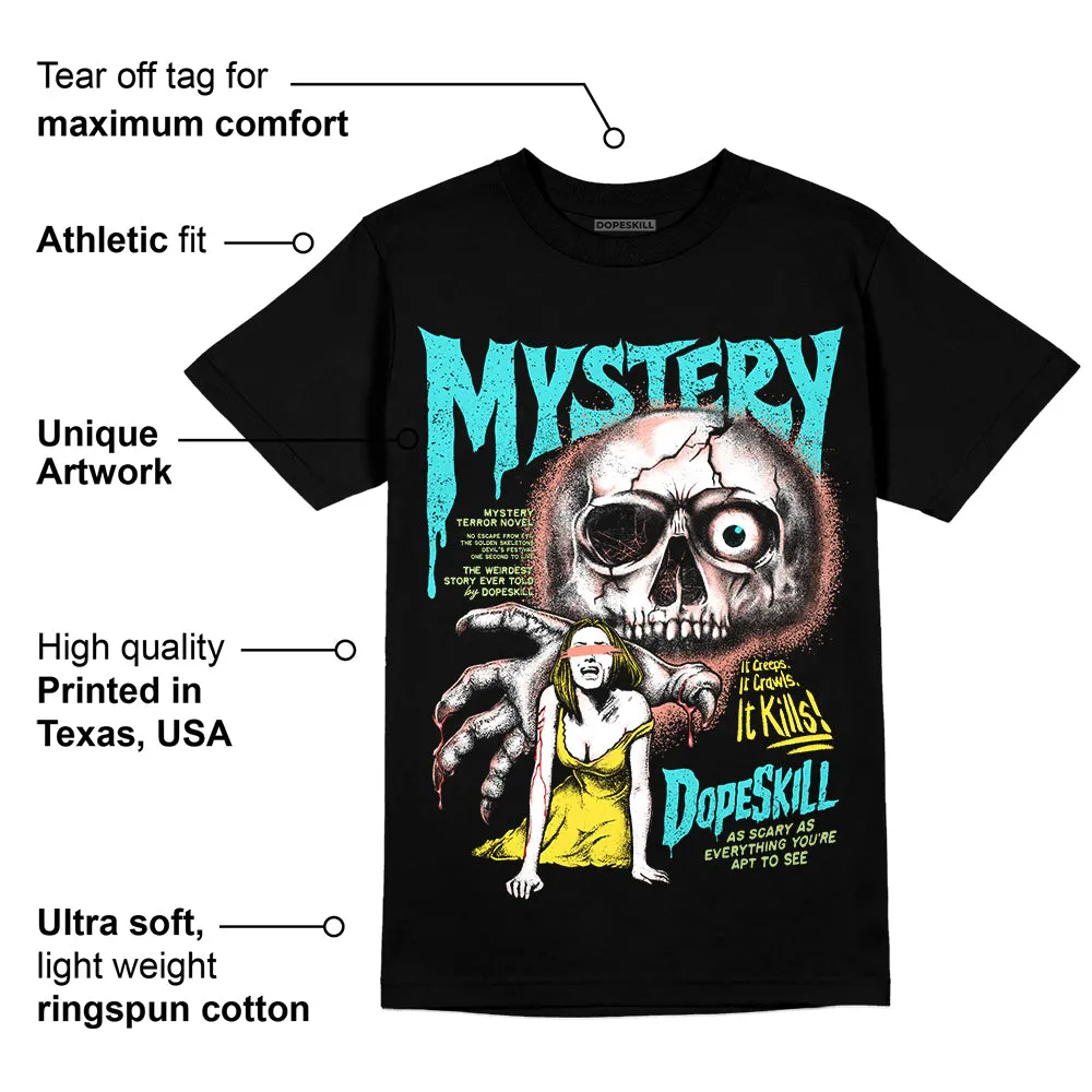 Cyan Burst 9060 DopeSkill T-Shirt Mystery Ghostly Grasp Graphic sold by DopeSkill product image thumbnail 3