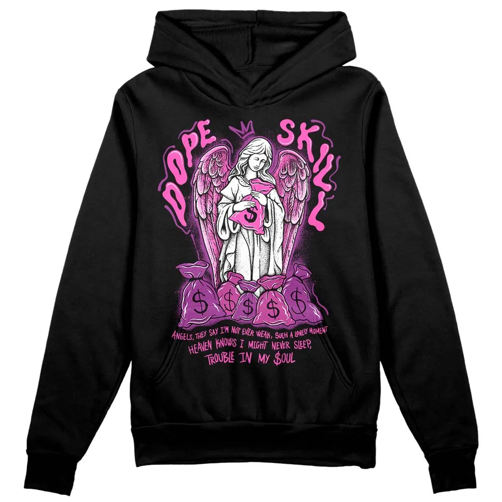 Hyper Violet 4s DopeSkill Hoodie Sweatshirt Angels Graphic sold by DopeSkill product image thumbnail 2