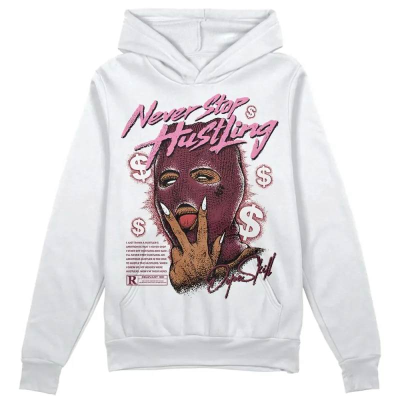 Team Red 1s DopeSkill Hoodie Sweatshirt Never Stop Hustling Graphic sold by DopeSkill