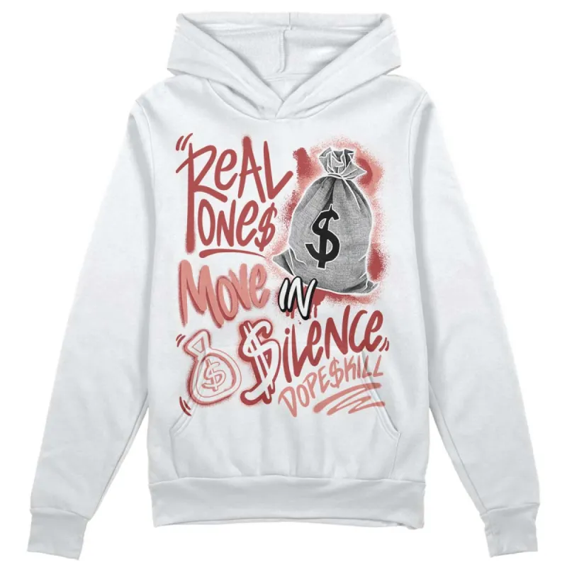 Dune Red 13s DopeSkill Hoodie Sweatshirt Real Ones Move In Silence Graphic sold by DopeSkill