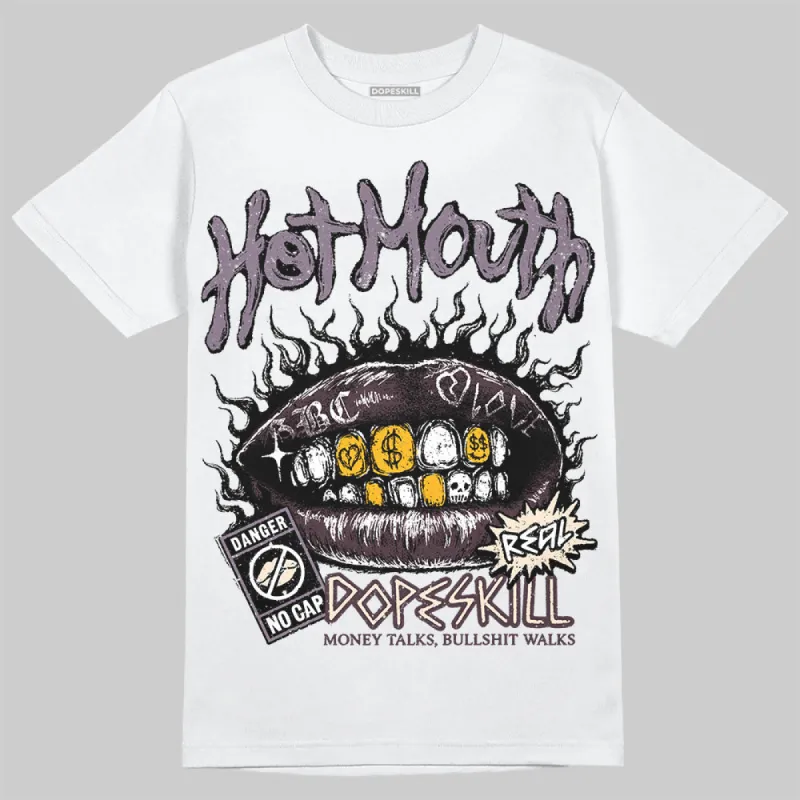 Burgundy Crush 3s DopeSkill T-Shirt Hot Mouth Graphic sold by DopeSkill