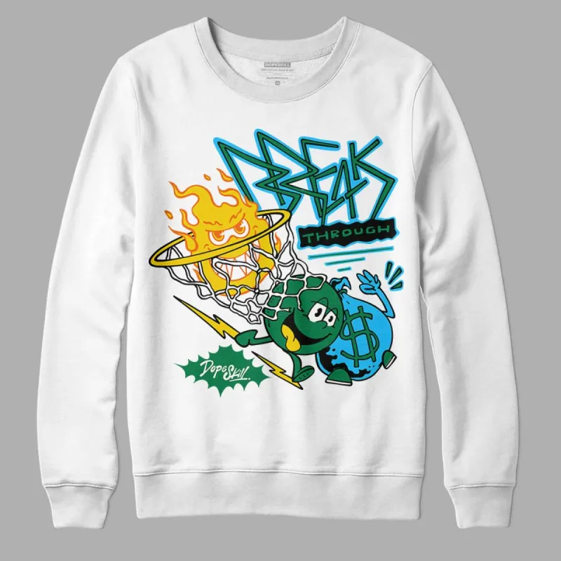 Green Collection DopeSkill Sweatshirt Break Through Graphic sold by DopeSkill
