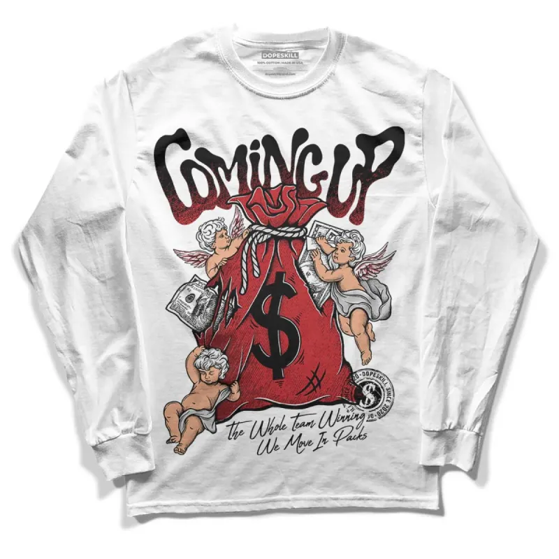 Red Taxi 12s DopeSkill Long Sleeve T-Shirt Money Bag Coming Up Graphic sold by DopeSkill