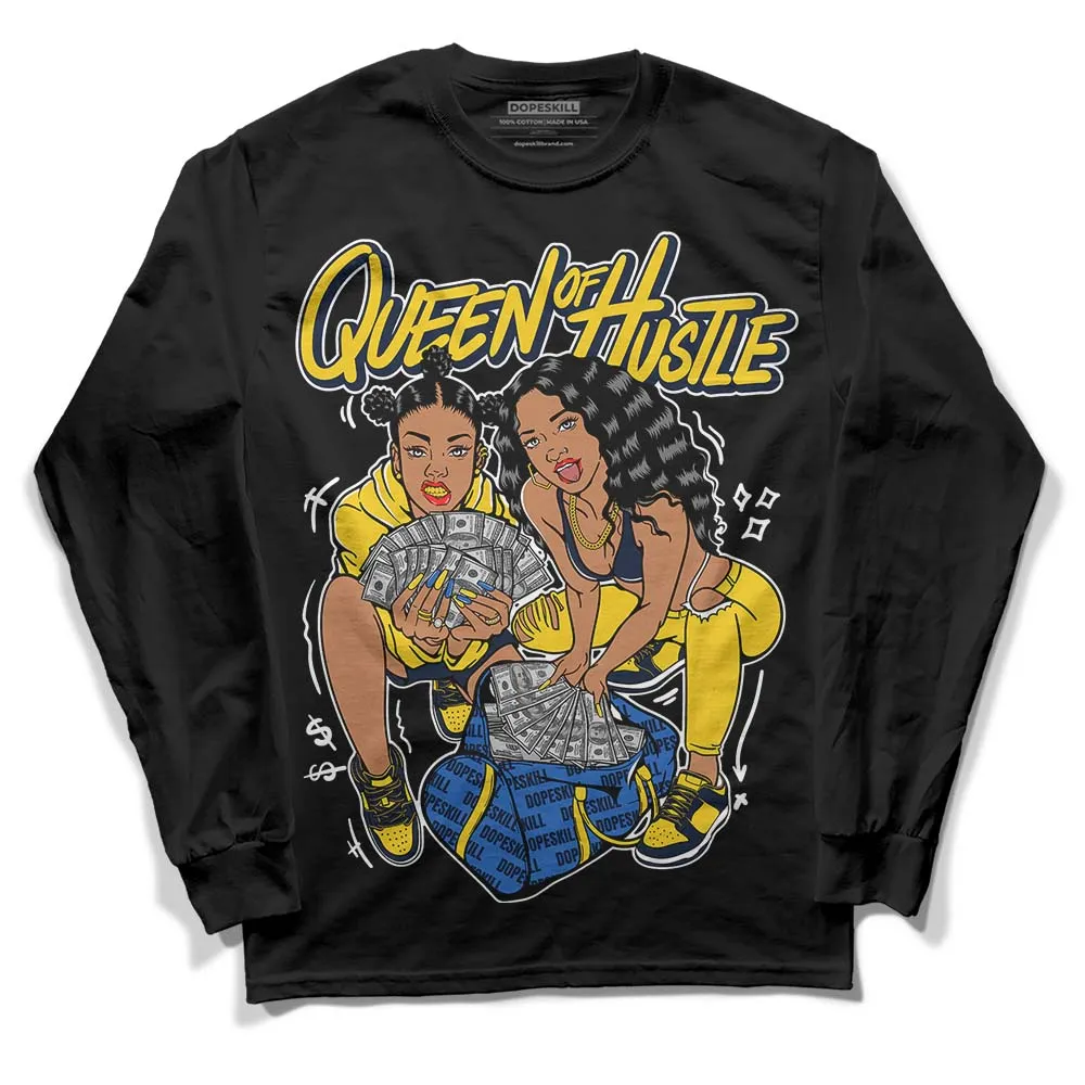 Michigan Dunks DopeSkill Long Sleeve T-Shirt Queen Of Hustle Graphic sold by DopeSkill product image thumbnail 2