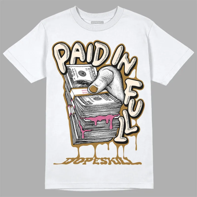Dunk Bronzine Playful Pink Coconut Milk DopeSkill T-Shirt Paid In Full Graphic sold by DopeSkill