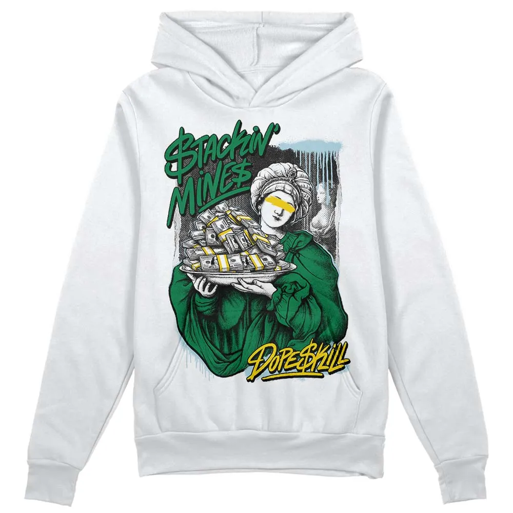 Lucky Green 5s DopeSkill Hoodie Sweatshirt Stackin Mines Graphic sold by DopeSkill