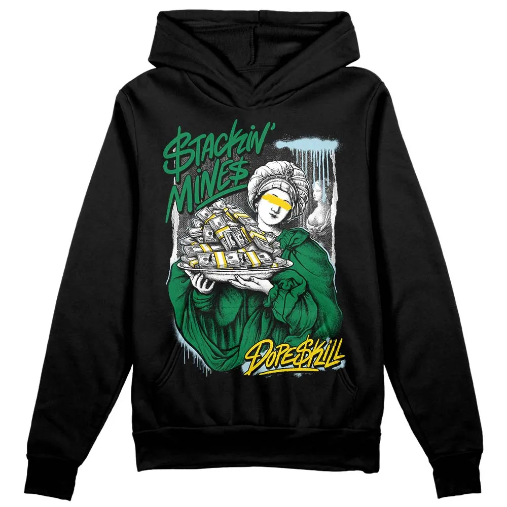 Lucky Green 5s DopeSkill Hoodie Sweatshirt Stackin Mines Graphic sold by DopeSkill product image thumbnail 2