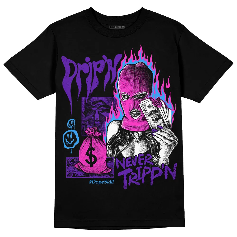 Dunk Purple Championship Court White DopeSkill T-Shirt Drip'n Never Tripp'n Graphic sold by DopeSkill product image thumbnail 2