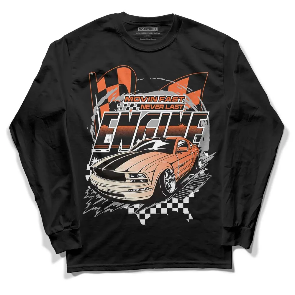Georgia Peach 3s DopeSkill Long Sleeve T-Shirt ENGINE Tshirt Graphic sold by DopeSkill