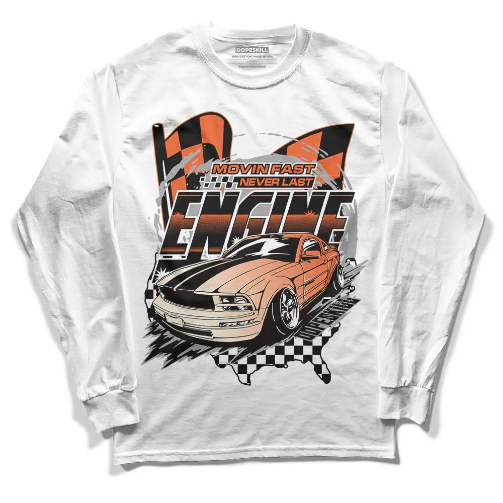 Georgia Peach 3s DopeSkill Long Sleeve T-Shirt ENGINE Tshirt Graphic sold by DopeSkill product image thumbnail 2