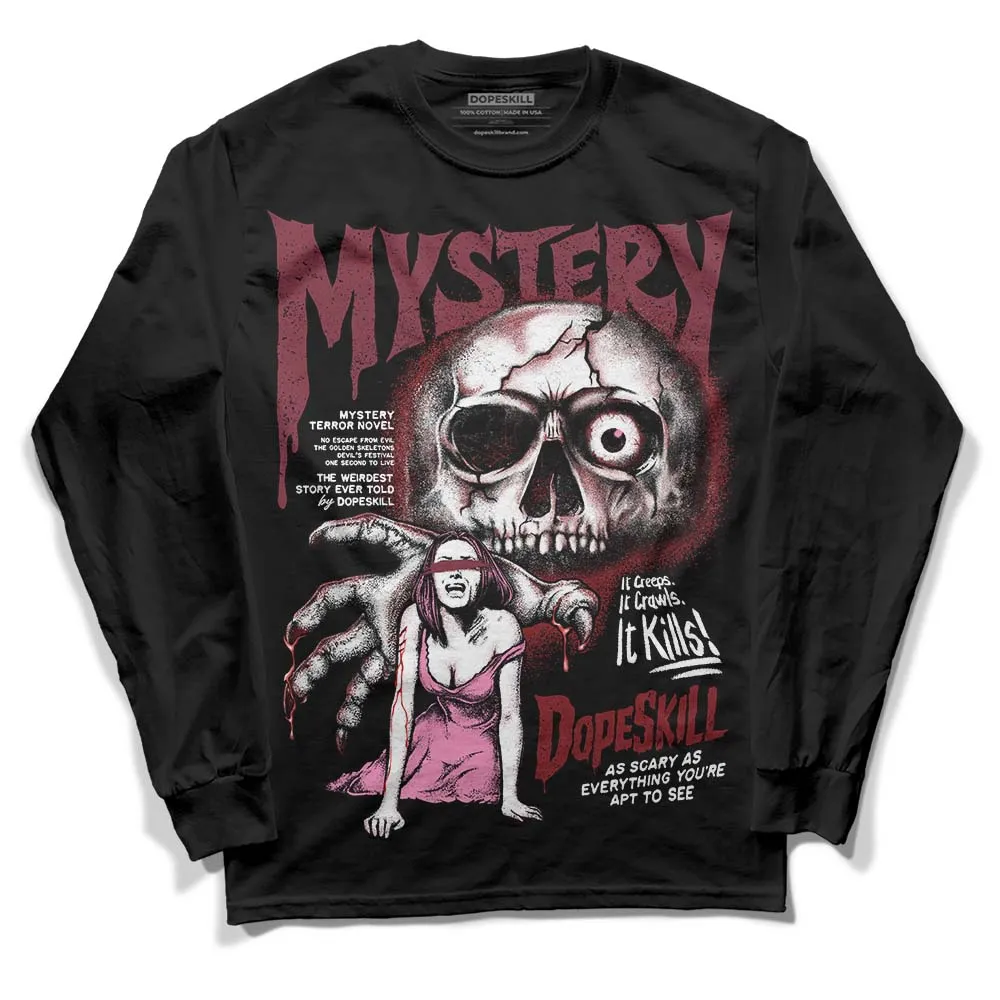 Team Red 1s DopeSkill Long Sleeve T-Shirt Mystery Ghostly Grasp Graphic sold by DopeSkill product image thumbnail 2