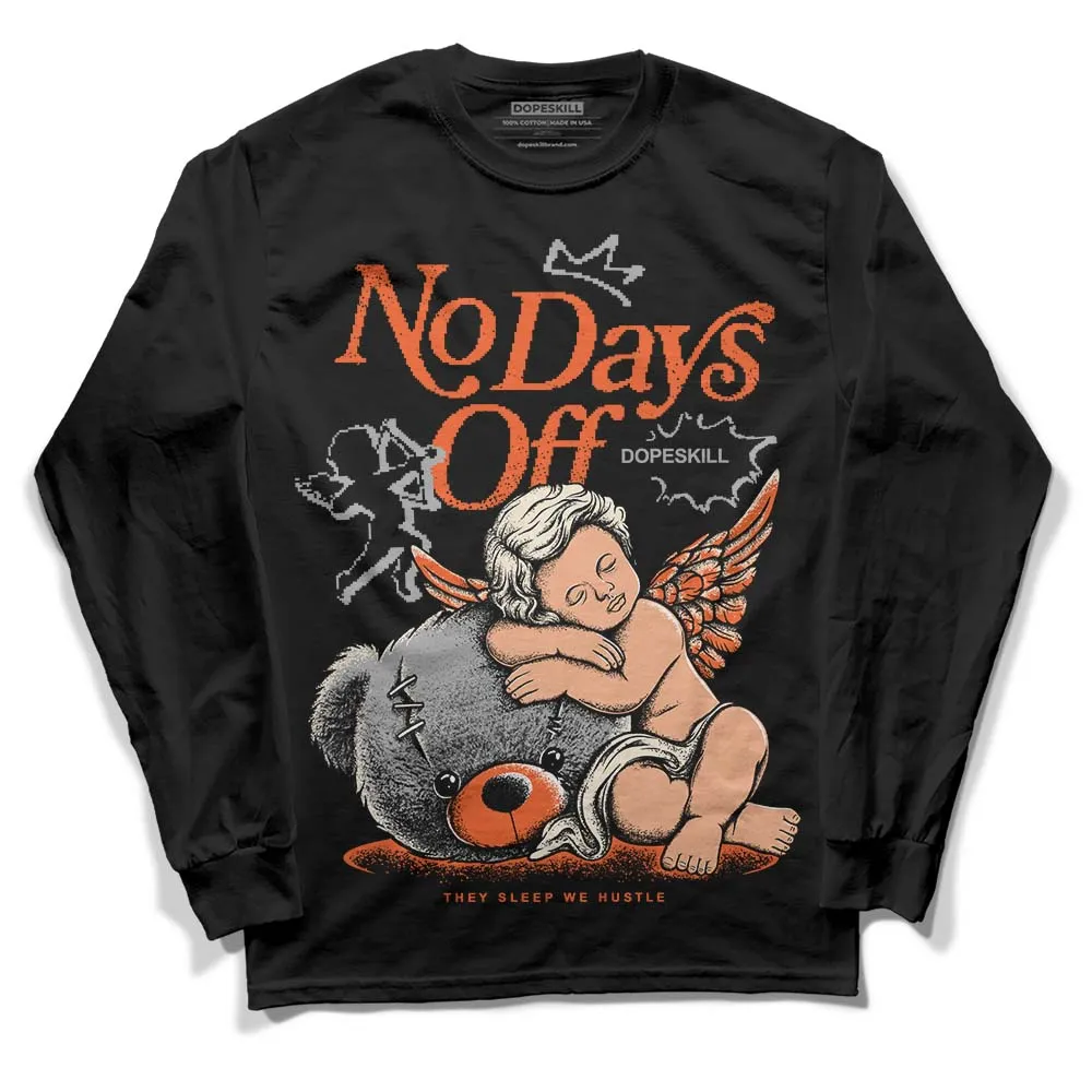 Georgia Peach 3s DopeSkill Long Sleeve T-Shirt New No Days Off Graphic sold by DopeSkill